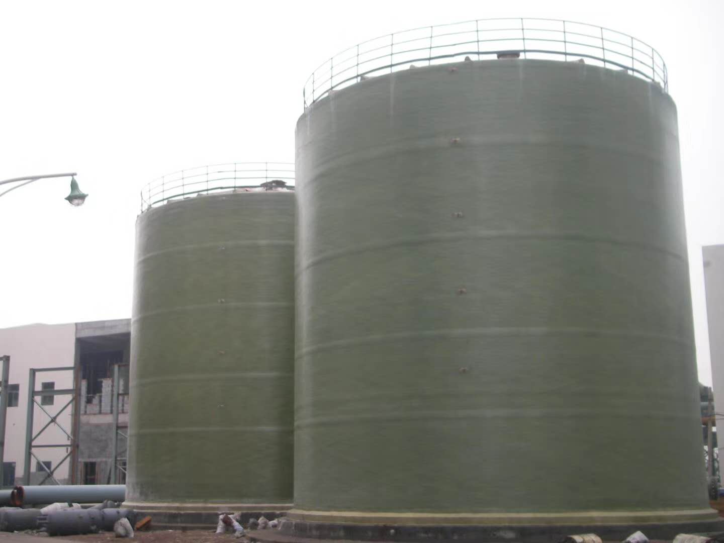 敦煌玻璃鋼硝酸罐工程施工廠家-加工安裝定做